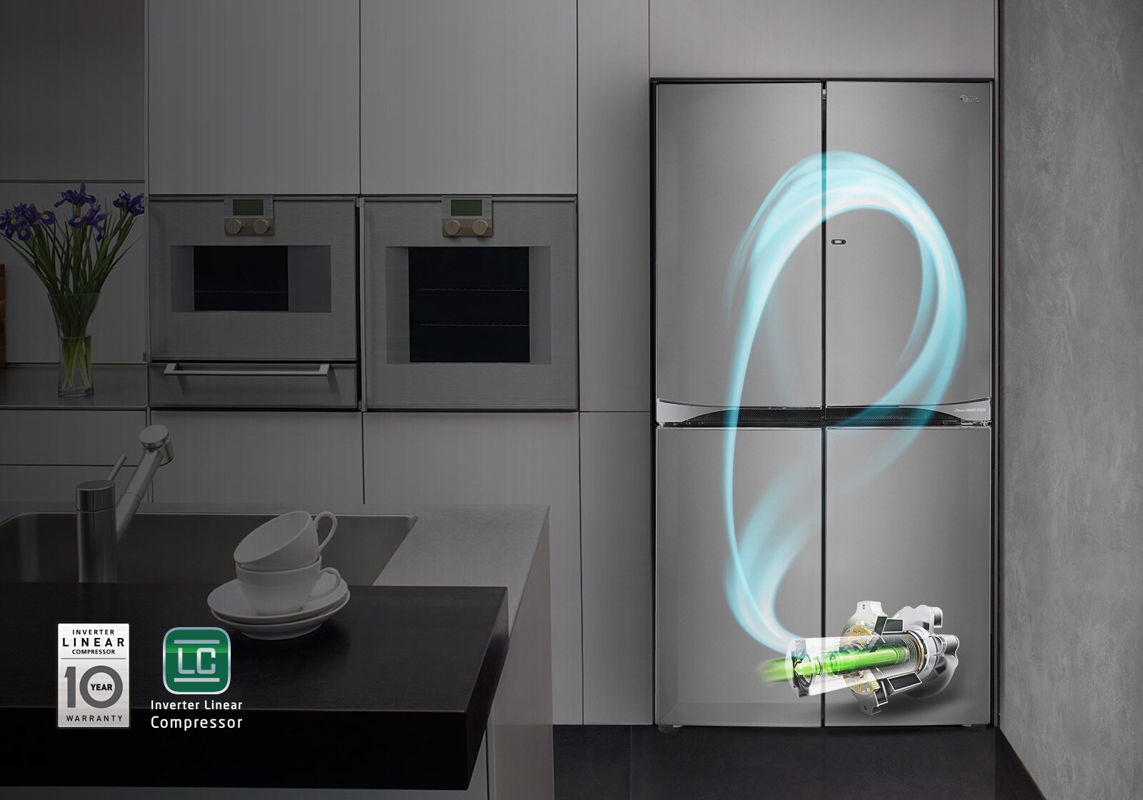 وفر الطاقة مع الضاغط الخطي العاكس1