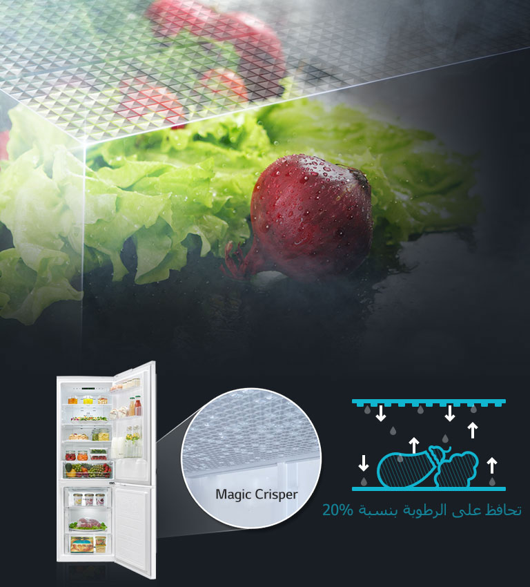 <h3>™Moist Balance Crisper </h3>4