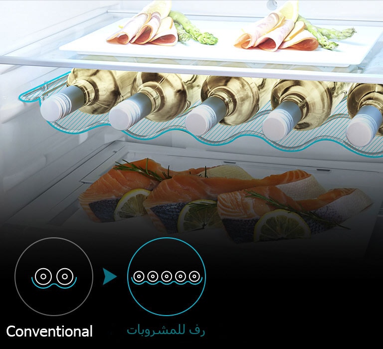 رف للمشروبات<br>2