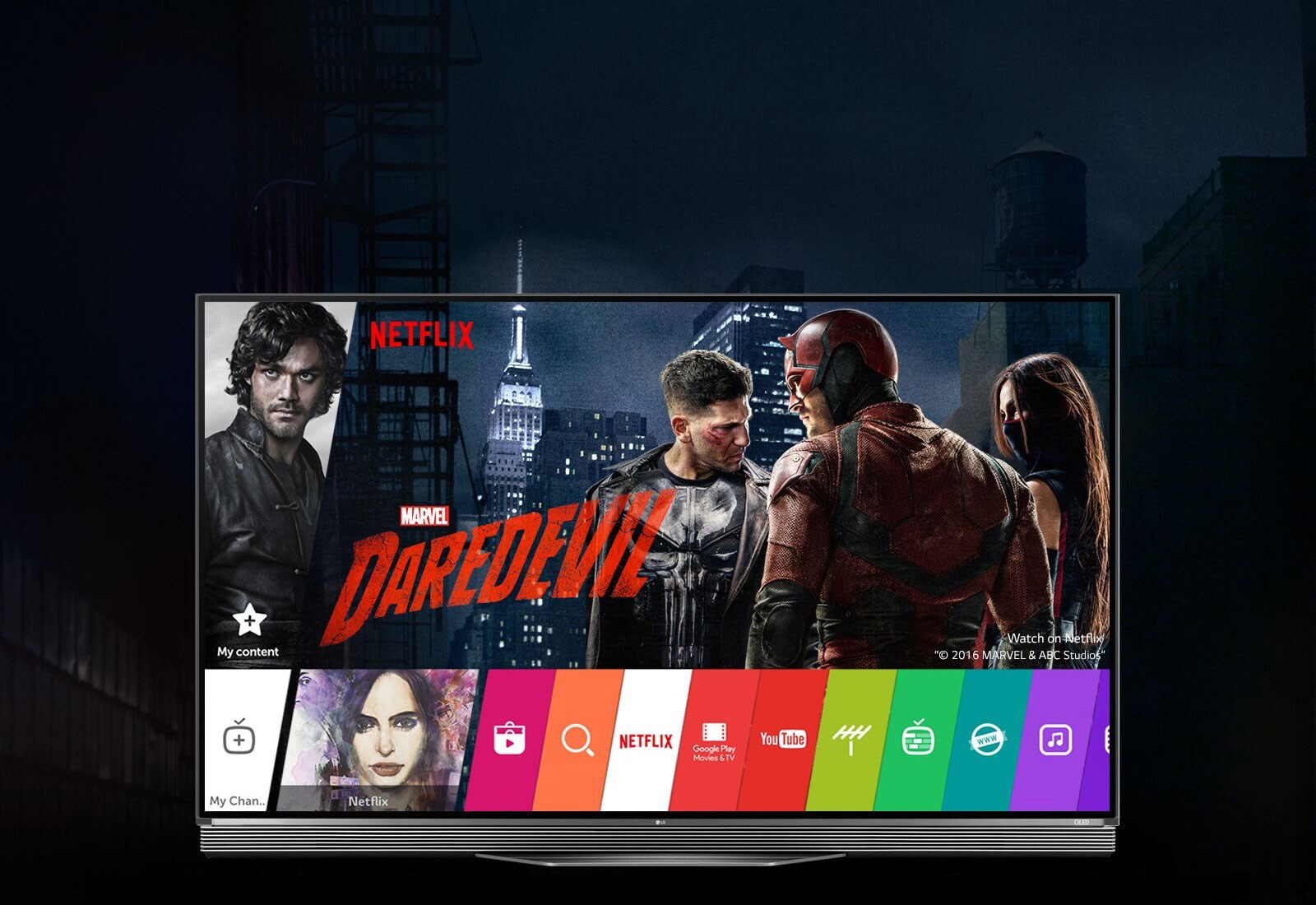 تلفزيون OLED هو أفضل تلفزيون للاستخدام مع Netflix1