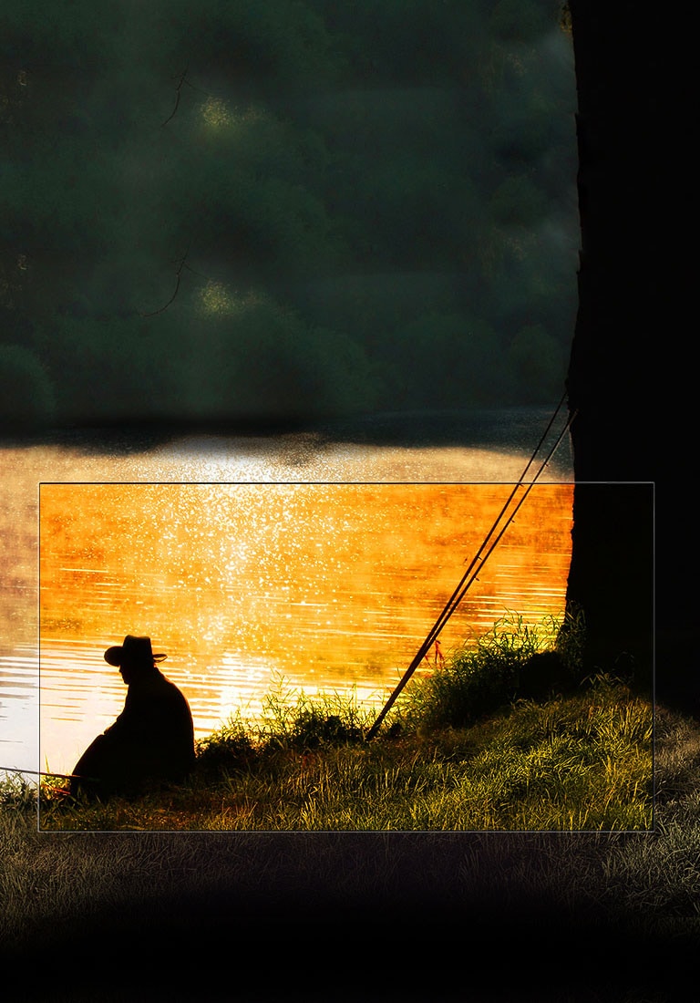 لون أسود مثالي. تباين مذهل.2