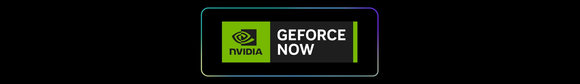 يعرض تلفزيون LG OLED evo AI W6 Wallpaper المزود بـ NVIDIA GeForce NOW قدرة الألعاب السحابية بدقة 4K ومعدل تحديث 120Hz مع HDR.