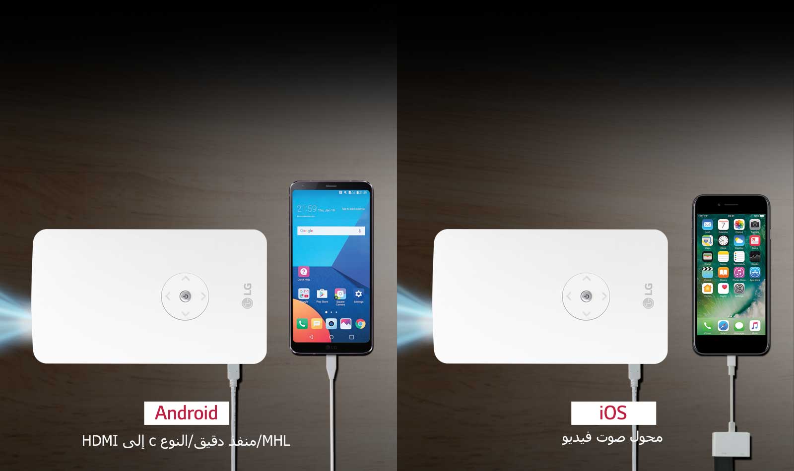 نسخ المحمول سلكيًا<br>1