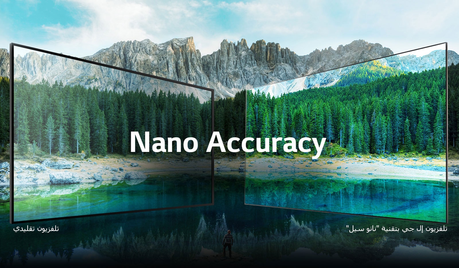 ألوان دقيقة حتى عند<br>زاوية المشاهدة الواسعة1