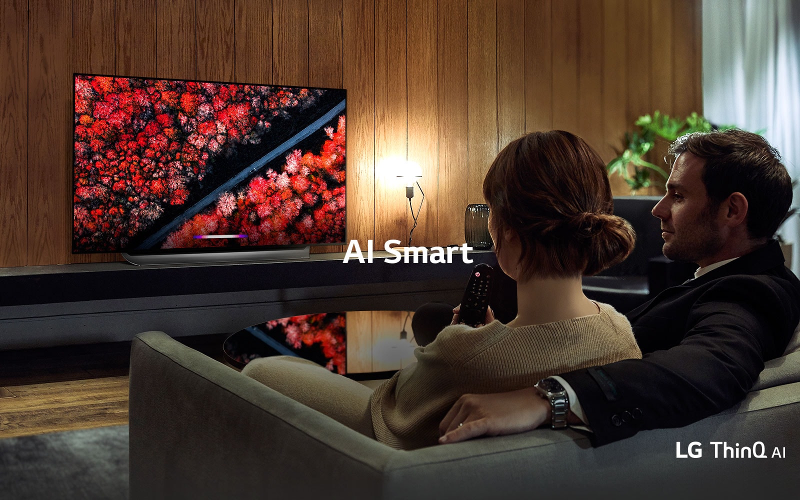 تلفزيونات AI الذكية تلفزيون ذكي جديد من تطوير AI.1