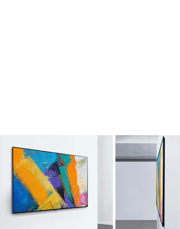 تلفزيونان بتصميم LG Gallery Design يعرضان أعمالًا فنية