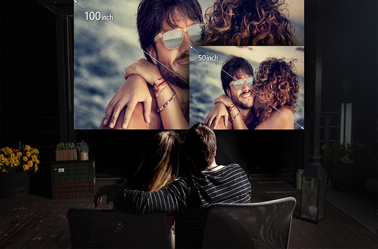 استمتع بتجربة عرض سينمائية بحجم 100 بوصة.2