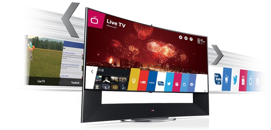 تلفاز إل جي الذكي بلس