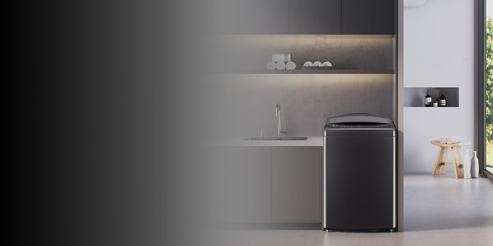 يُظهر الحوض طريقة عمل الغسالة