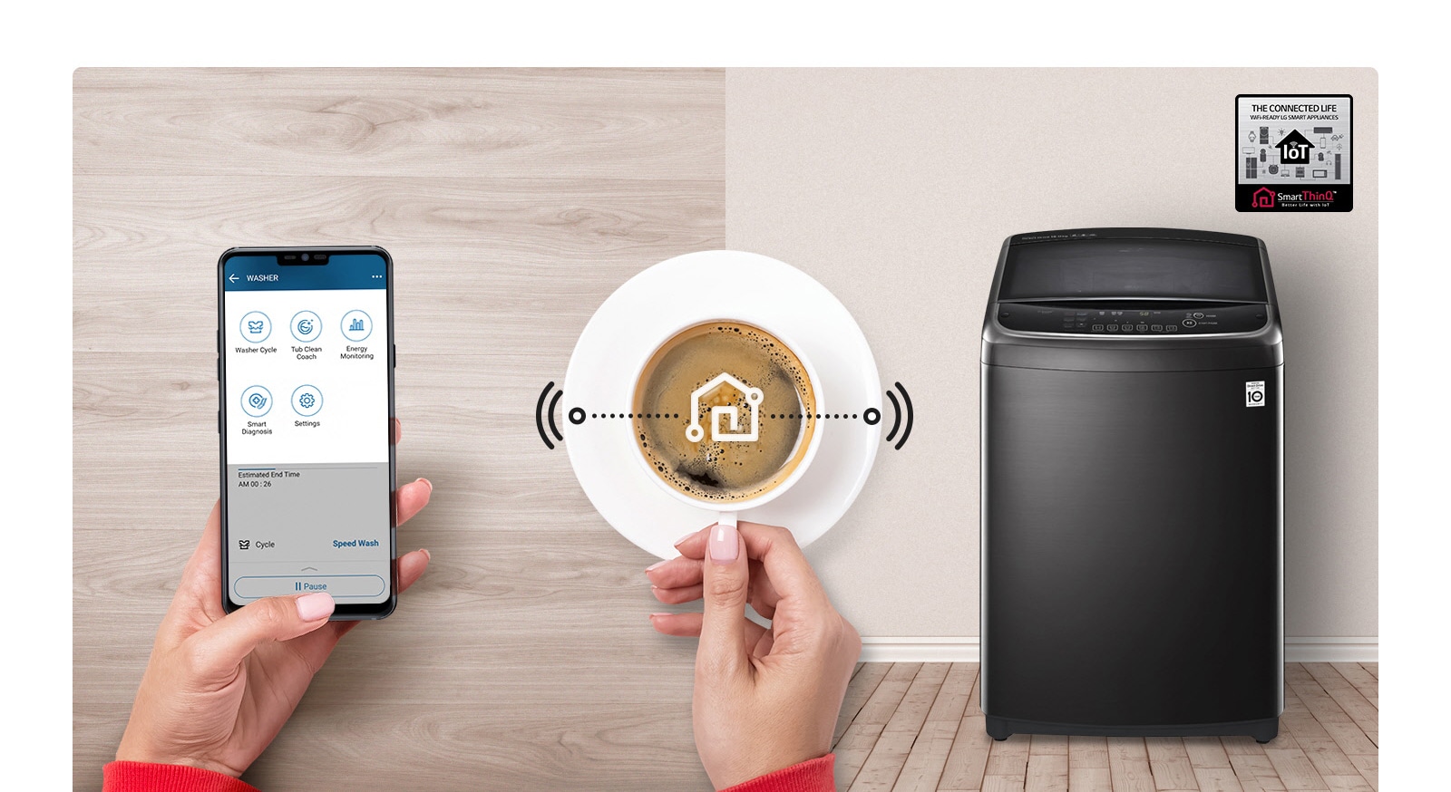 الغسيل الذكي باستخدام الواي فاي3