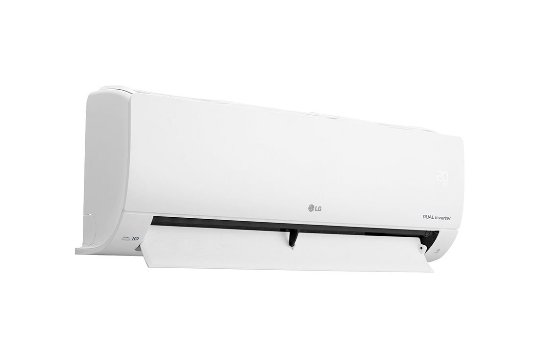 LG مكيف DUALCOOL عاكس 1.5 طن، تبريد أسرع بنسبة، توفير الطاقة بنسبة ، أقل ضوضاء, منظر مفتوح يوضح الجانب الأيسر 3, I23TNB, thumbnail 11