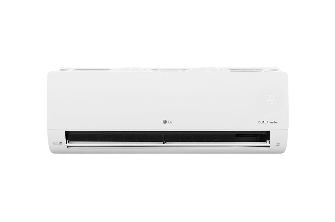 LG مكيف DUALCOOL عاكس 2 طن، تبريد أسرع بنسبة، توفير الطاقة بنسبة ، أقل ضوضاء, منظر أمامي مفتوح 1, I27TNB, thumbnail 2