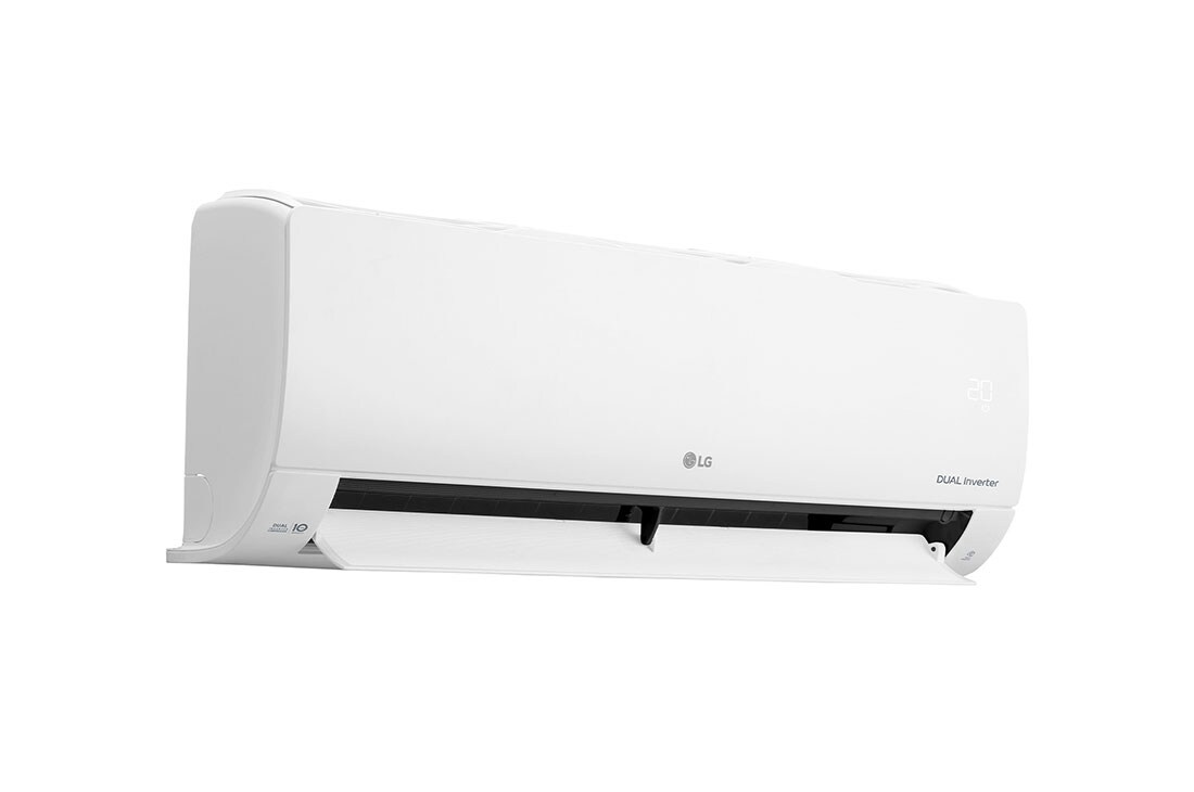 LG مكيف DUALCOOL عاكس 2 طن، تبريد أسرع بنسبة، توفير الطاقة بنسبة ، أقل ضوضاء, منظر مفتوح يوضح الجانب الأيسر 2, I27TNB, thumbnail 10