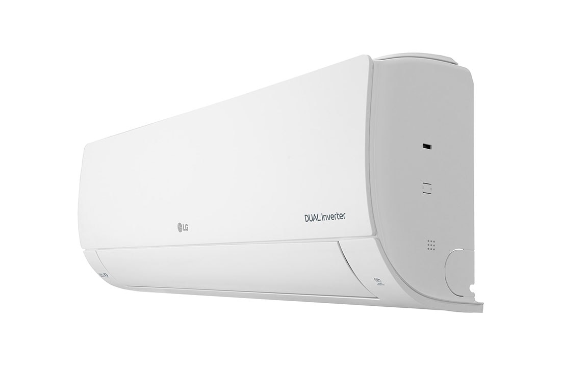 LG مكيف DUALCOOL عاكس 2 طن، تبريد أسرع بنسبة، توفير الطاقة بنسبة ، أقل ضوضاء, منظر يوضح المنظور الجانبي 1, I27TNB, thumbnail 13