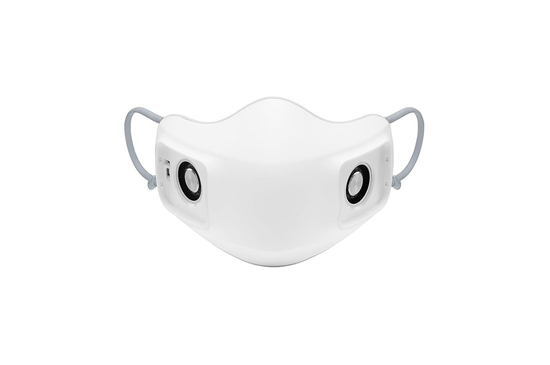 LG جهاز تنقية الهواء القابل للارتداء ™PuriCare من إل جي, LG PuriCare™ Wearable Air Purifier, Front view of fans on the body, AP300AWFA, AP300AWFA, thumbnail 11