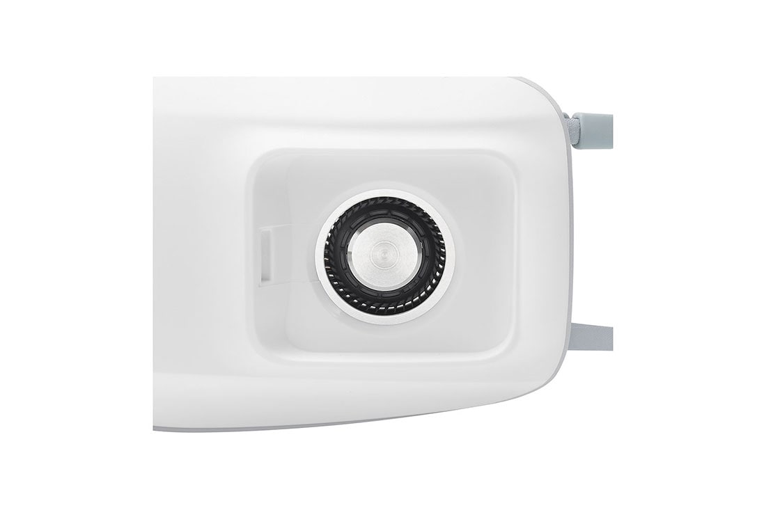 LG جهاز تنقية الهواء القابل للارتداء ™PuriCare من إل جي, LG PuriCare™ Wearable Air Purifier, Close-up view of the fan on the body, AP300AWFA, AP300AWFA, thumbnail 12