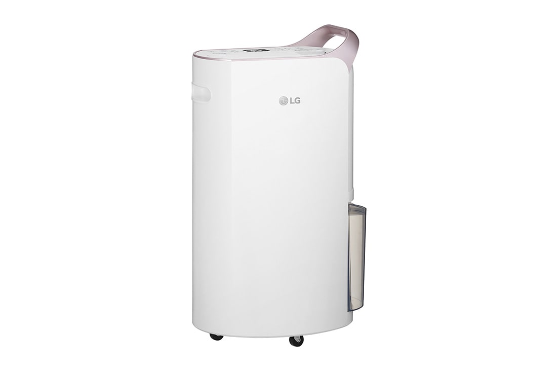 LG جهاز إزالة الرطوبة الذكي 2023 من إل جي بسعة 30 لتر (حرارة 30 ورطوبة نسبية 80%), Right side view, MD19GQGE0, thumbnail 3