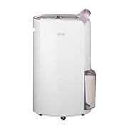 LG جهاز إزالة الرطوبة الذكي 2023 من إل جي بسعة 30 لتر (حرارة 30 ورطوبة نسبية 80%), Front View with vents open, MD19GQGE0, thumbnail 2
