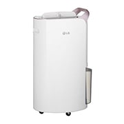 LG جهاز إزالة الرطوبة الذكي 2023 من إل جي بسعة 30 لتر (حرارة 30 ورطوبة نسبية 80%), Right side view with top vents open, MD19GQGE0, thumbnail 4
