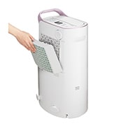 LG جهاز إزالة الرطوبة الذكي 2023 من إل جي بسعة 30 لتر (حرارة 30 ورطوبة نسبية 80%), Attach-Filter, MD19GQGE0, thumbnail 15