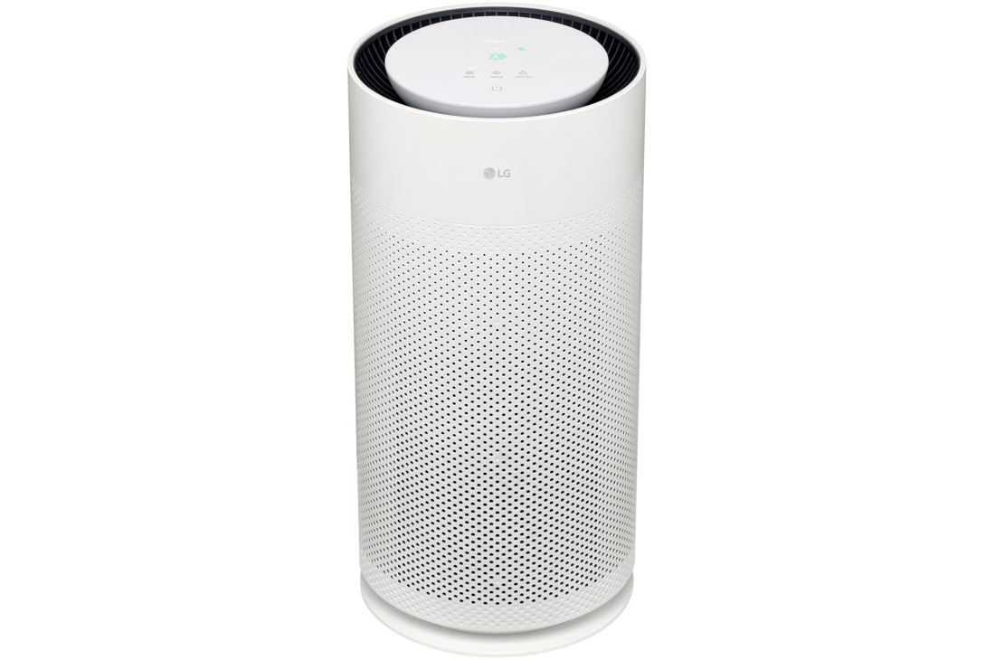 LG جهاز تنقية الهواء PuriCare™ AeroHit لتغطية 32 م2, صورة أمامية لجهاز تنقية الهواء من LG مع عناصر التحكم باللمس, AS35GGW10, thumbnail 12