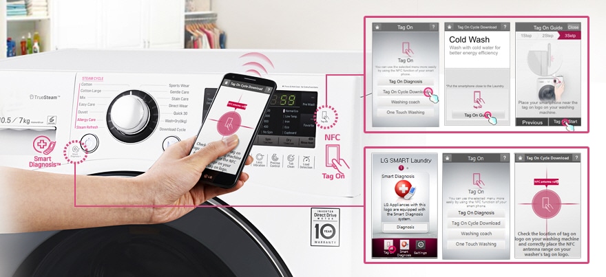 راحة ذكية مع بطاقات الاتصال بالمجال القريب 