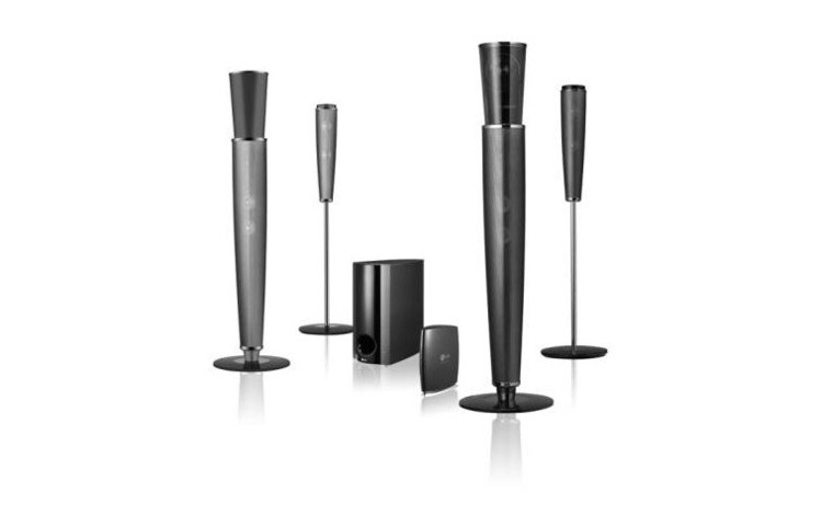 LG نظام سينما منزلية بمشغل أقراص Blu-ray وشبكة اتصال لاسلكية 1000 وات, HB994PK, thumbnail 1