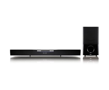 LG وحدة صوت مشغّل Blu-ray فائقة الرفع من LG المزودة بمضخم صوت لاسلكي, HLB54S