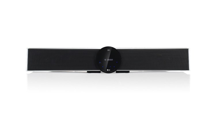 LG يتميز نظام مكبر الصوت Sound Bar الذي يجمع كل شيء في جهاز واحد بمظهر لامع وأنيق ومناسب., HLX55W, thumbnail 1