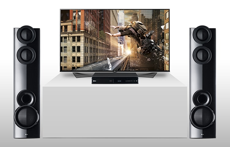 LG إل جي LHD675-FC 5.1 CH. نظام المسرح المنزلي دي في دي, LHD675, thumbnail 2