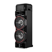 LG سماعات LG XBOOM ON9 مع خاصية تعزيز جهير قوي، وخاصية التحكم الصوتي للكاريوكي، والإضاءة متعددة الألوان، ووصلة الحفلات اللاسلكية, مظهر أيسر بزاوية 30 درجة, ON9, thumbnail 6