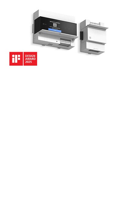 جهاز LG ACP i مع شعار جهاز iF Design Award لعام 2025