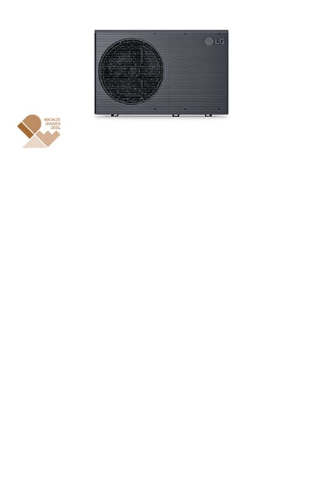 وحدة LG THERMA V™ R290 Monobloc مع شعار IDEA Award لعام 2024