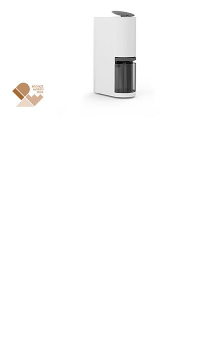 جهاز إزالة الرطوبة Global Dehumidifier مع شعار جائزة IDEA Award لعام 2024