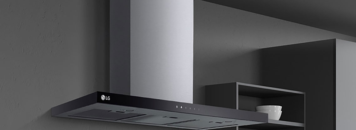 هذه صورة توضح اللمسة النهائية الأنيقة للشفاط.