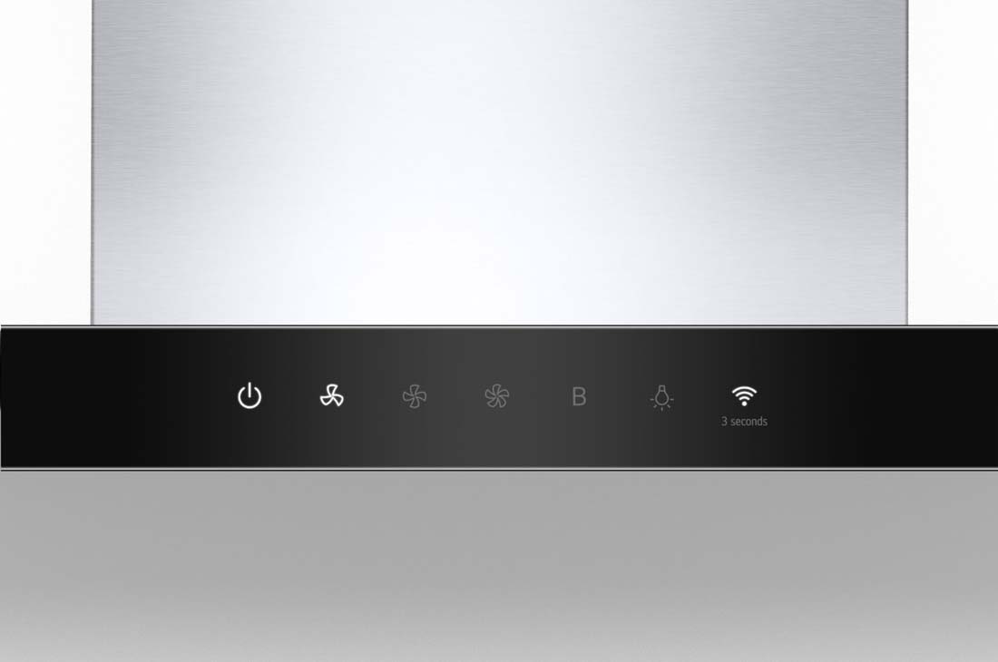 LG شفاط إل جي HC7Z2425S المدمج بشفط قوي وتصميم انيق, وحدة التحكم, HC7Z2425S, thumbnail 3