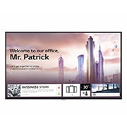 LG لافتات UHD 60 هرتز 65 بوصة 500 شمعة, مظهر أمامي مع الجزء الداخلي من الشاشة, 65UH5F-H, thumbnail 1