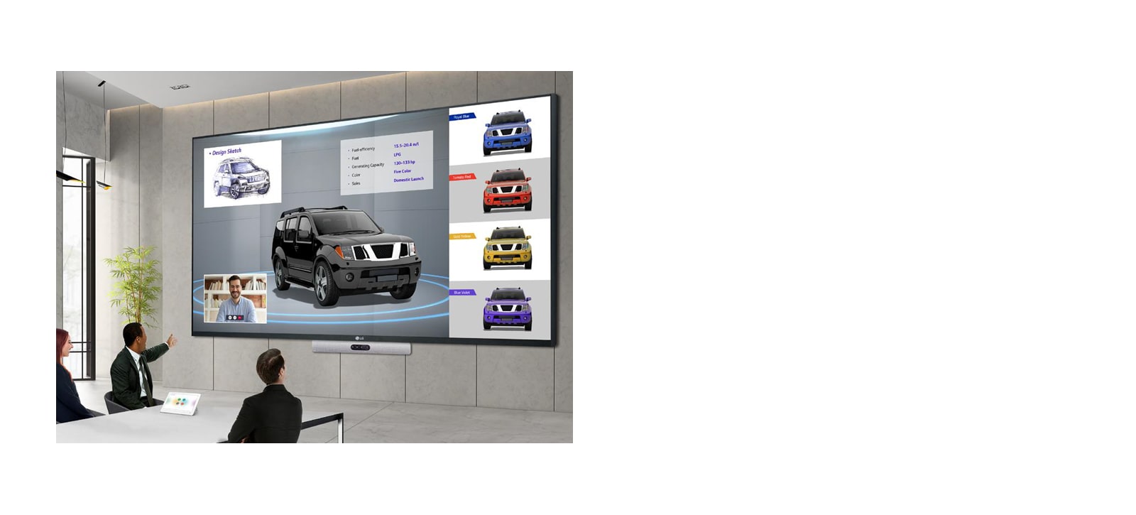 متوافق مع نظام مؤتمرات الفيديو1