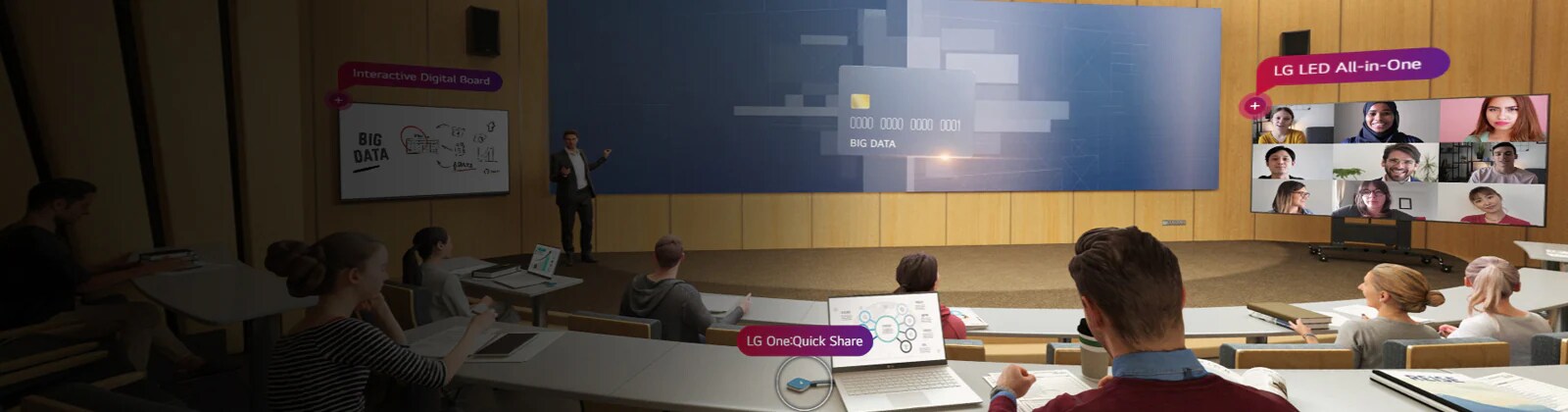 استكشف المزيد من المعارض على<br> LG Digital Connect1