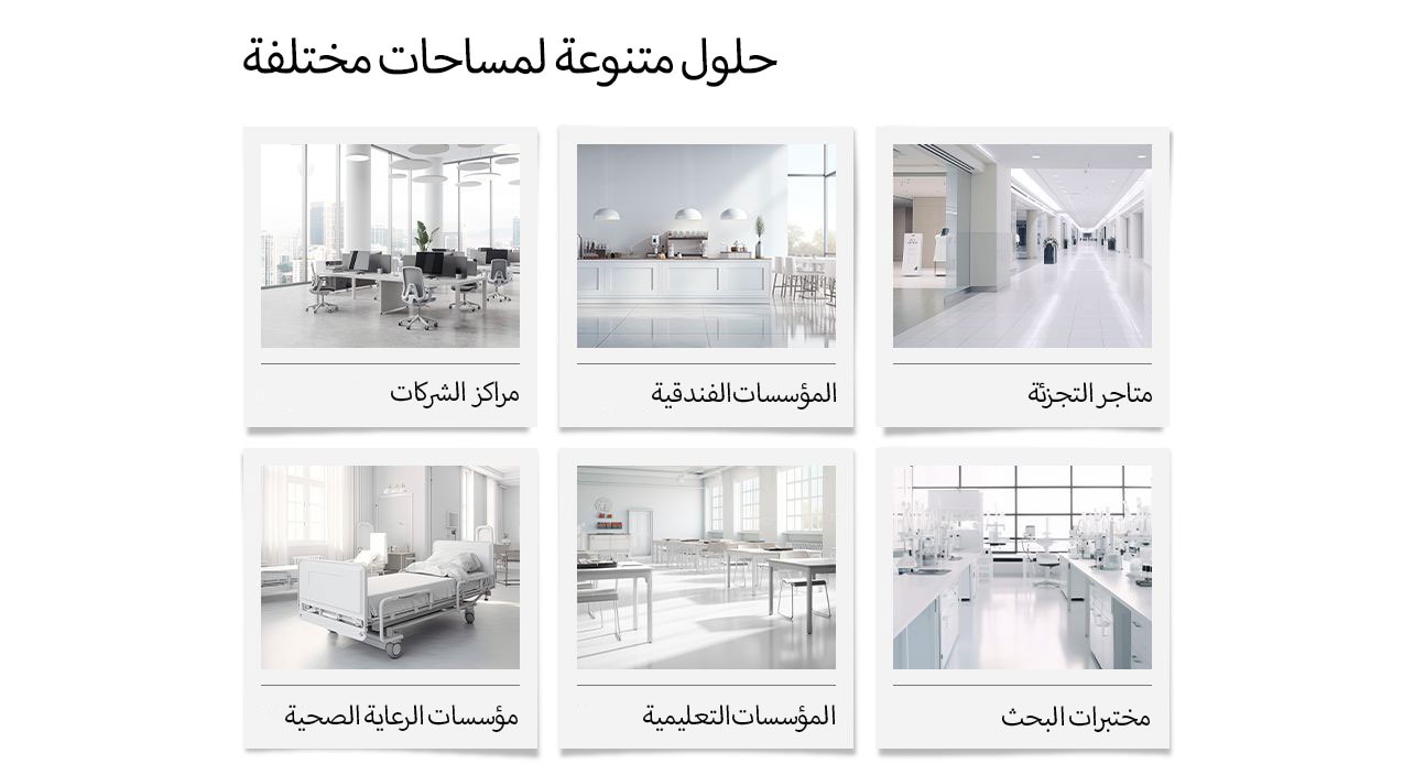 Type of building suitable for LG VRF
