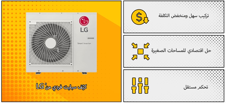 مُكيّف سبليت الفردي (Single Split)