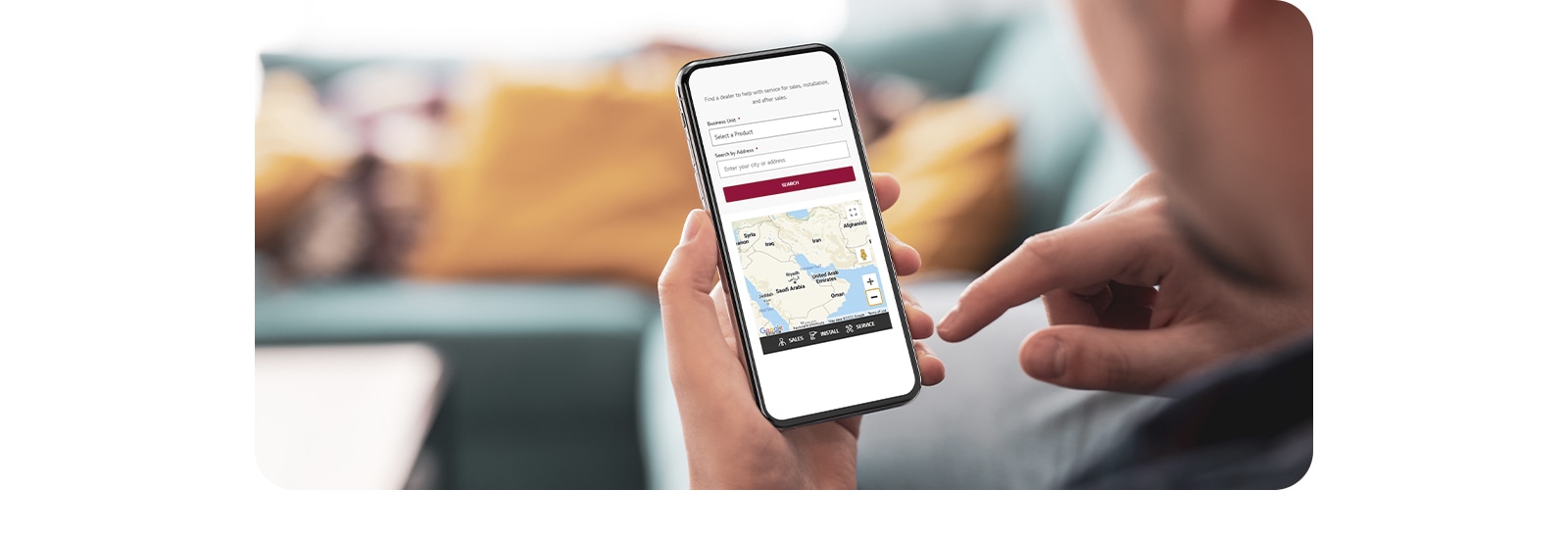 اعثر على وكيل HVAC المعتمد بسهولة وسرعة من خلال هاتفك المحمول