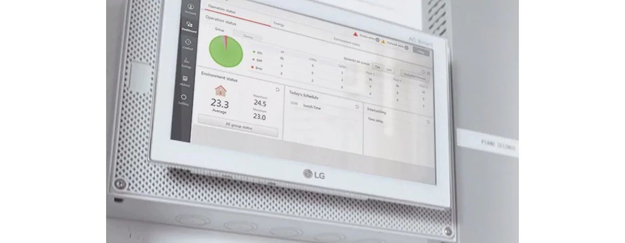 شاشة تحكم  AC Smart 5 من إل جي.