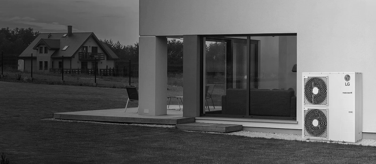 المنزل مع نظام Therma V Silent Monobloc