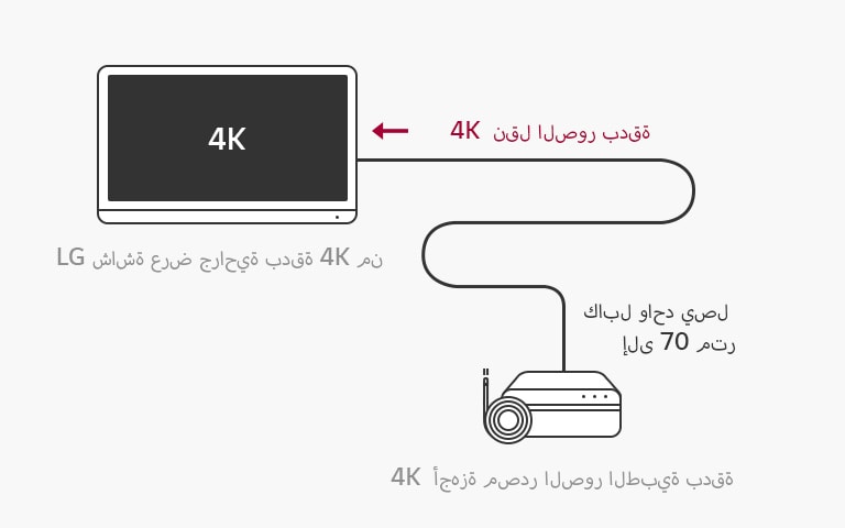 تدعم كاميرا 55MH5K تقنية 12G-SDI، التي تتيح نقل إشارات 4K لمسافات طويلة عبر كابل محوري واحد.