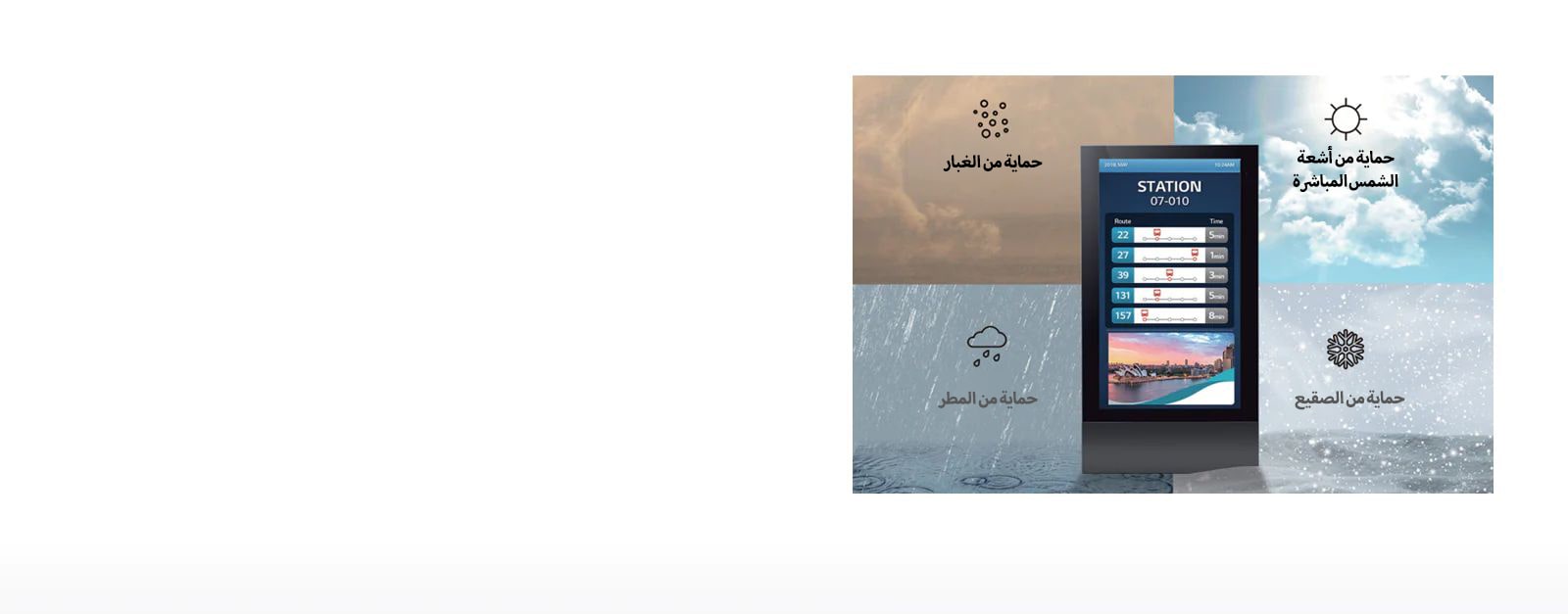 حماية مؤمنة بفضل تصميم IP561