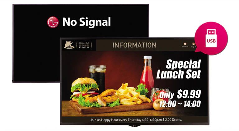 صورة عدم وجود إشارة