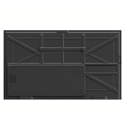 LG شاشة تعمل باللمس بالأشعة تحت الحمراء CreateBoard بدقة UHD, منظر جانبي بزاوية ‎+90 درجة, 98TR3PJ-B, thumbnail 5