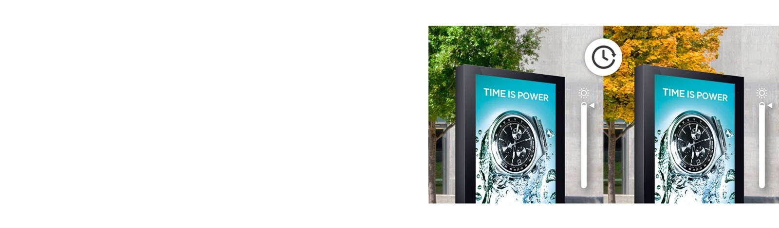 تحد شاشة 86XF3CK من تغير سطوع اللوحة بمرور الوقت.