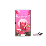 LG شاشة عرض مواجهة للنافذة, صورة أمامية مع ملء الفراغات, 55XS4P-B, thumbnail 1